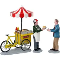Lemax Taco cart set of 3 kerstfiguur