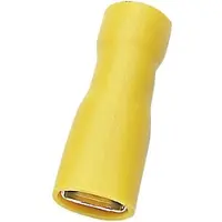 Oem Marine Female Insulated Spade Terminal 6.3 Mm 100 Units Rood 2.5-6 mm2