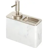 IDesign Zeepdispenser iDesign Dakota Zeepdispencer Met Ringbakje