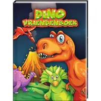 Interstat Vriendenboek Dino’s - Boek - Creatief vriendenboek voor kinderen