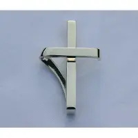 MOOYE ® - Collectie Zilveren Ringkeeper Cross ketting hanger - groot
