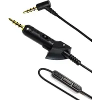 Dolphix Audiokabel met control talk voor Bose QuietComfort 15 (QC15) hoofdtelefoon - 1,7 meter
