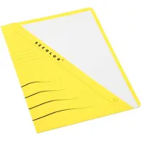 Jalema Secolor Insteekmap - pak 10 stuks - geel