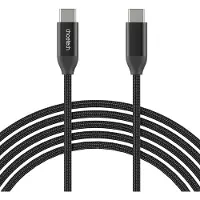 Choetech - oplaad- en datakabel USB-C - USB-C PD3.1 240W - 480 - Mbps - 2m - zwart - (XCC-1036)