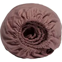 Yumeko Hoeslaken Katoen TENCEL 160x200 Roze - Eco, Bio & Fairtrade