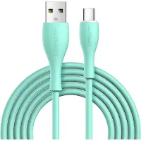 JOYROOM kabel USB-A naar USB-C oplader oplaadkabel QC - Mintgroen