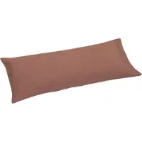 Yumeko Kussensloop Gewassen Linnen 40x80 Roze - Eco, Bio & Fairtrade
