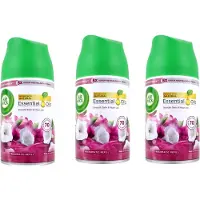 Air Wick Fresh Matic Navullingen - Smooth Satin & Moon Lily - Voordeelverpakking 3 x 250 ml