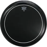 Remo ES-0620-PS Pinstripe Ebony 20" Drumvel