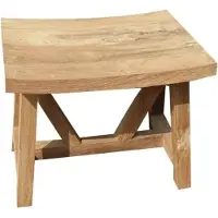 AVH-Collectie Stool voetenbank teak
