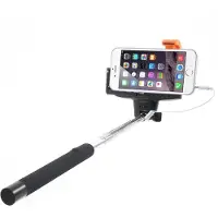 Peachy Selfie stick met Audiokabel knopje monopod
