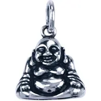 MOOYE ® - Collectie Zilveren Hotei zittend ketting hanger
