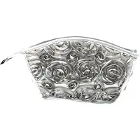 Vagabond Vagabond-Toilettas-Curved Holdall "Silver Ribbon" 9146-afmeting 29 x 8,5 x 17 cm.