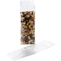 Packlinq Plastic Zakken 9,5x3,2x30,5cm Gelamineerd en met zijvouw