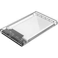 ORICO HDD behuizing voor 2,5'' SATA HDD/SSD - USB3.0 (Micro USB) / transparant