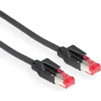 Draka UC900 premium S/FTP CAT6 Gigabit netwerkkabel / zwart - 0,50 meter