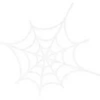 Packlinq Spinneweb, afm 19x21 cm, 230 gr, wit, 16 stuk/ 1 doos