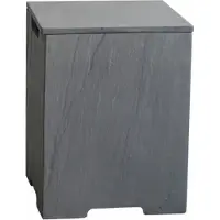 Elementi - Kleine gasfles cover in zandsteen look voor de Colorado en Carpertee haarden