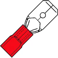 Klemko SP Ring/vlakke Geleider Connector - 100110 [100 Stuks]