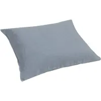 Yumeko Kussensloop Gewassen Linnen 60x70 Blauw - Eco, Bio & Fairtrade