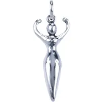 MOOYE ® - Collectie Zilveren Gaia ketting hanger