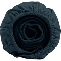 Yumeko Kinderhoeslaken Percal Katoen 70x150 Blauw - Eco, Bio & Fairtrade