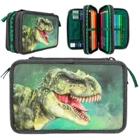 Depesche World gevulde 3-vaks etui met LED