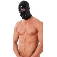 Rimba - Latex Gezichtsmasker - Hood - Hoofd Masker