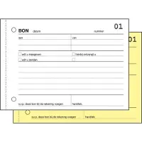 Sigel Bonnenboek Expres A6 Millimeterpapier Geperforeerd 40250 50 Vellen