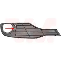 VAN WEZEL 0670594 Ventilatiegrille, bumper