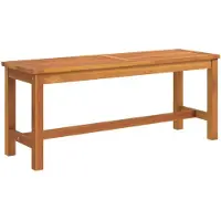 vidaXL Tuinbank, 110x35x45 cm, massief acaciahout