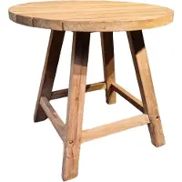 Benoa Basile Garden Table Round 80 cm (Naturel, 80x80x75cm)