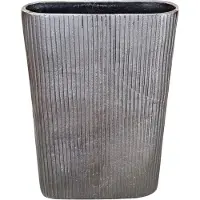 Benoa Christi Antique Lead Vase 22 cm (Zilver, 21.5x34.5x5.5cm)