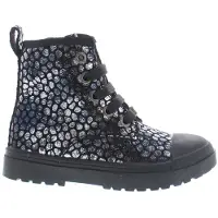 Shoesme Biker-boots sw23w001-i zwart / zilver