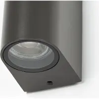 Ks Verlichting Flash Up en Down Wandlamp Antraciet
