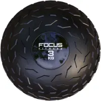 Focus fitness Slam Ball met grip - Focus Fitness - 3 kg