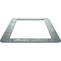 Akrobat Trampoline Rand Rechthoekig Flat To The Ground Primus 330x250 cm Zwart
