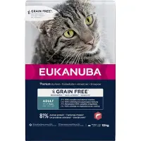 Eukanuba Kattenvoer Droog Adult Graanvrij Zalm 10 kg