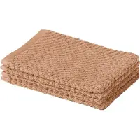 Yumeko Washandje Katoen 15x22 Beige - Eco, Bio & Fairtrade