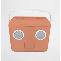 Sunnylife Beach Accessoires Koelbox Sounds met Speaker Bluetooth Melon - Oranje / Kunststof