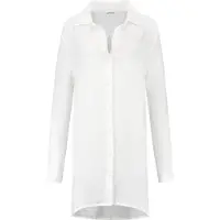Yumeko Blouse Gewassen Linnen M Wit - Eco, Bio & Fairtrade