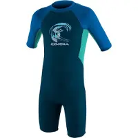 O'Neill 2025 O'Neill Peuter Reactor 2mm Rug Ritssluiting Shorty Wetsuit -