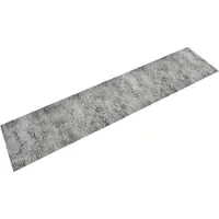 vidaXL Keukenmat wasbaar betonprint 60x300 cm fluweel