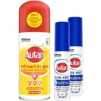 Autan Insectenspray Multi Dry en 2x Na De Beet Gel Pakket
