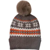 Juleeze Muts Dames Bruin Viscose