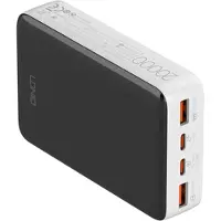 LDNIO powerbank 20000 mah -Type C 20 W Snellaadfunctie met display LED PQ22 Universele -Powerbanks