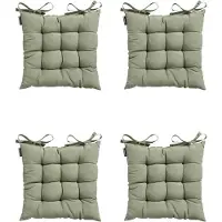 Madison - Zitkussen - Universeel - 4 stuks - 46 x 46 cm - Panama Sage