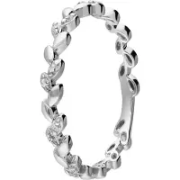 Lucardi Ring 'Klassisch' zilver