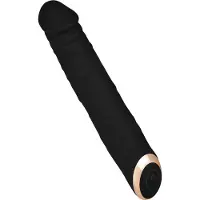 EIS , vibrator 'zachte natuurlijke vibrator', 10 programma's, waterdicht, zwart