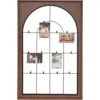 Atmosphera Nais wandrek fotohouder - 62 x 95 cm - 12 clipsen